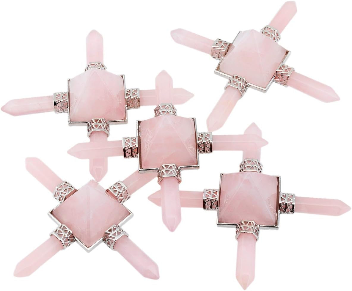 Pyramid Energy Generator, Reiki Chakra Healing Crystal Stone