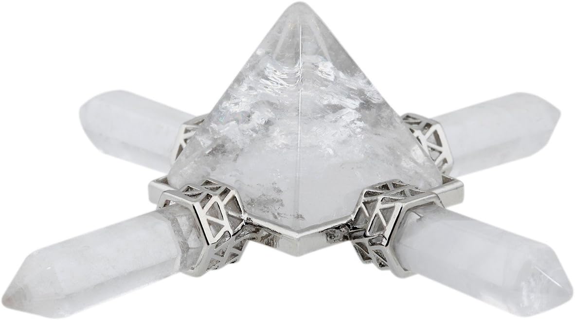 Pyramid Energy Generator, Reiki Chakra Healing Crystal Stone