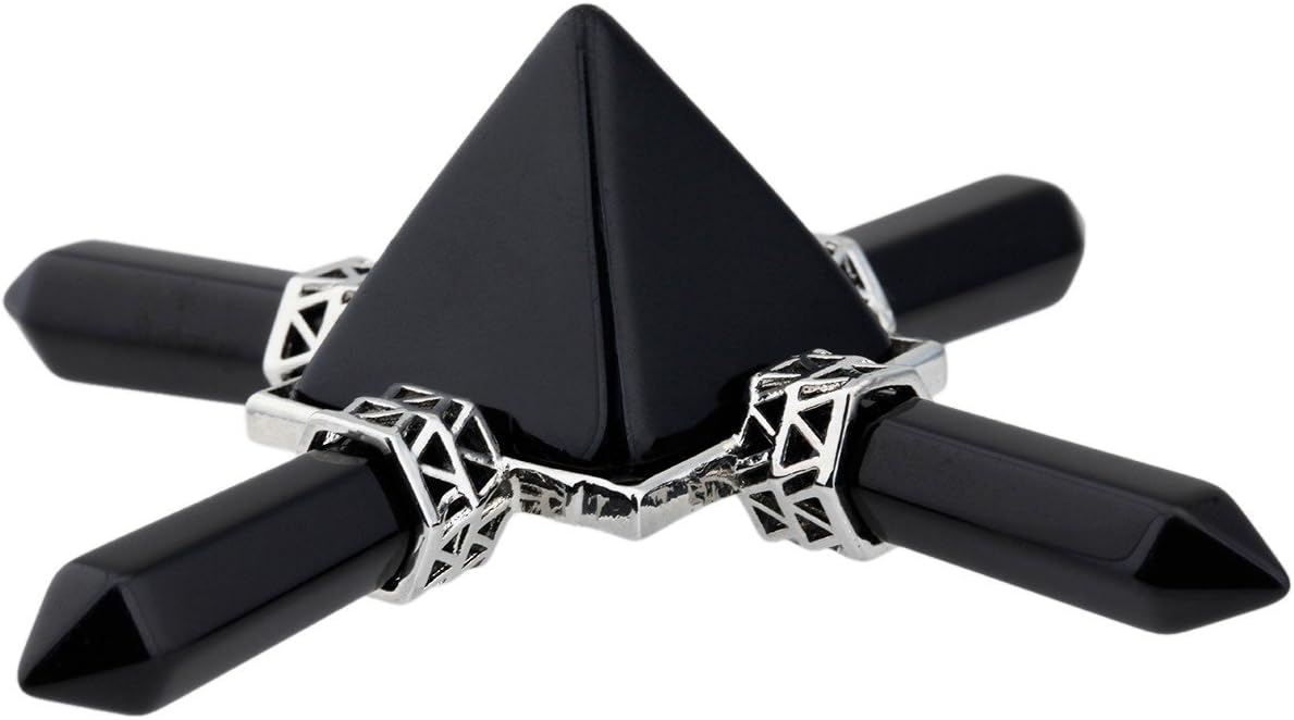 Pyramid Energy Generator, Reiki Chakra Healing Crystal Stone