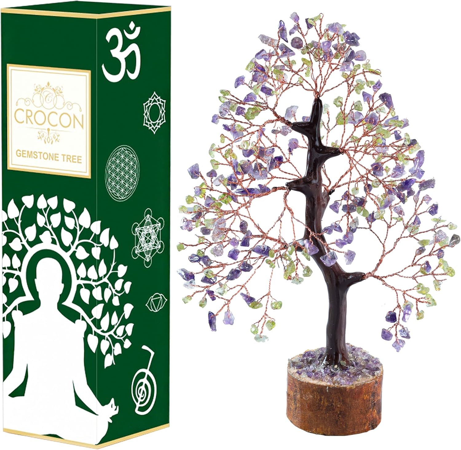 Rose Quartz Crystal Tree Room Decor and Pink Home Decor Healing Crystals Chakra Tree of Life Birthday Gifts for Women Mom Her Sister House Warming Gifts New Home Spiritual Presents Womens Gift